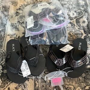 LOT of Girls Sandals/Slippers
